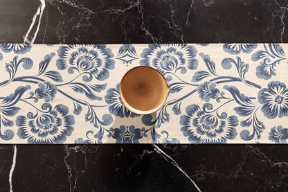 Printed - Blue Victoria Table Runner Trendy Home 11.11 Sale