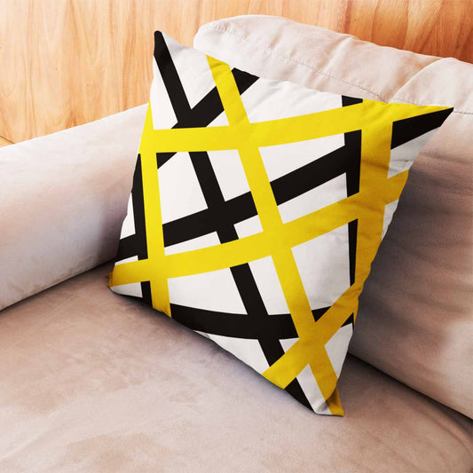 Printed - Celestial Gold Cushion Cover Trendy Home