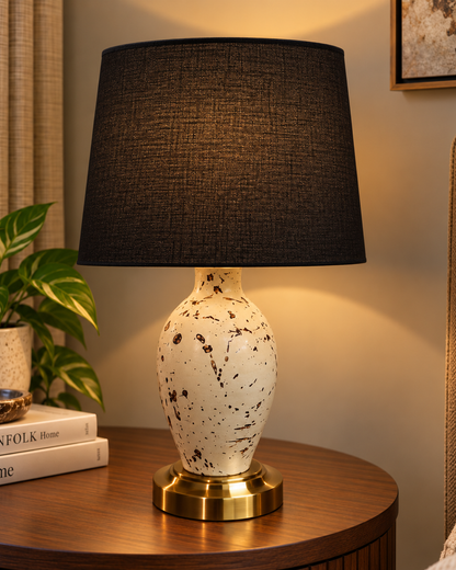 Ivory Arc Table Lamp