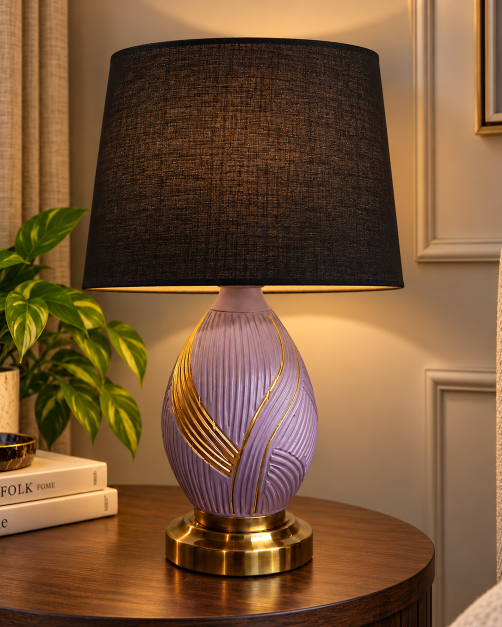 Lavender Table Lamp