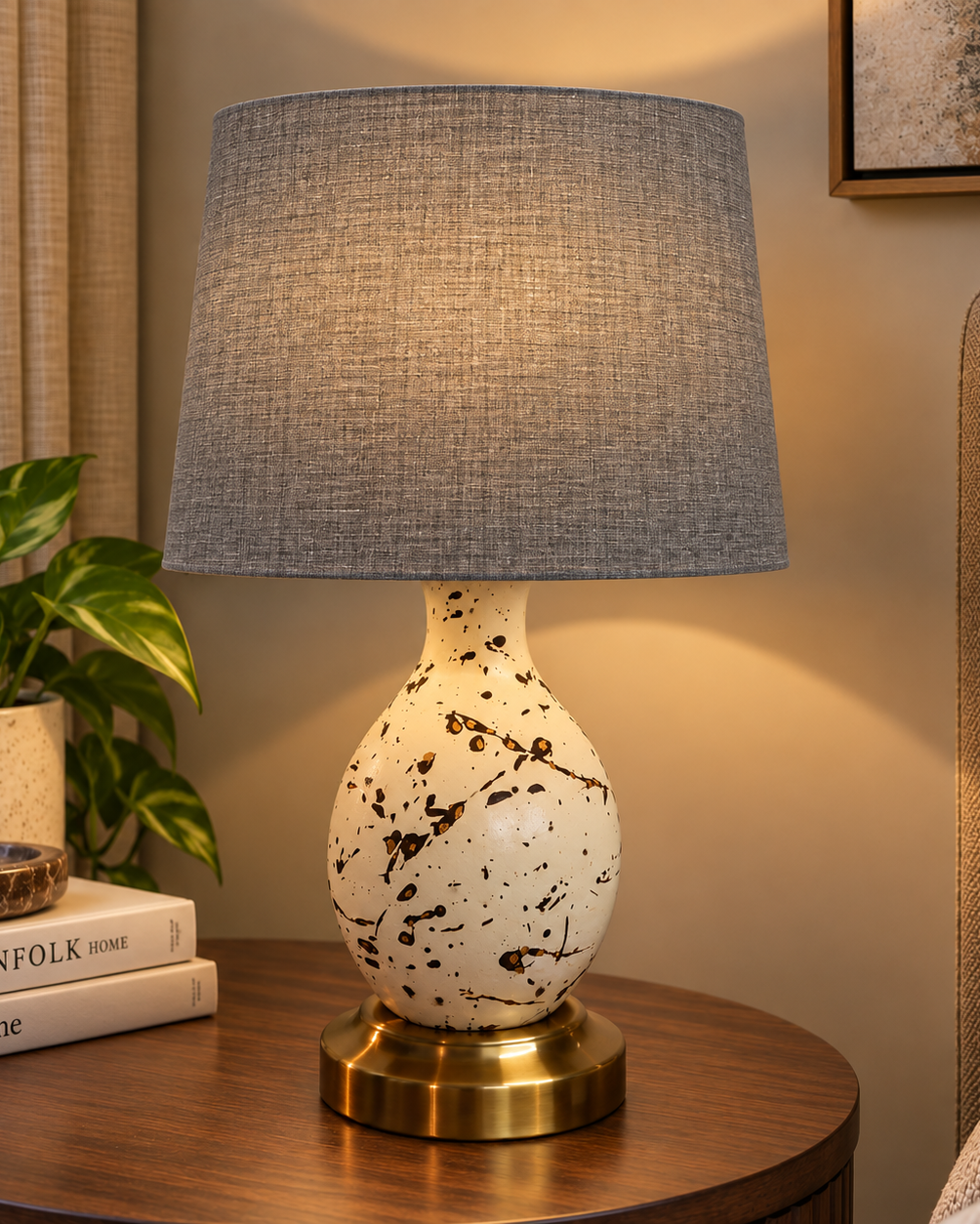 Ivory Studio Table Lamp