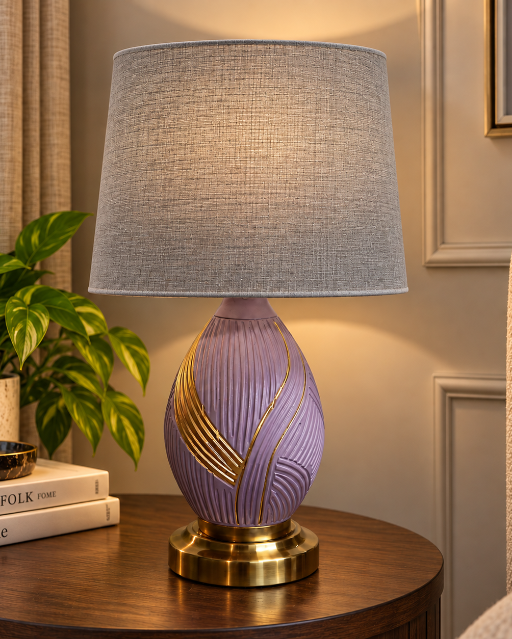 Lavender Table Lamp