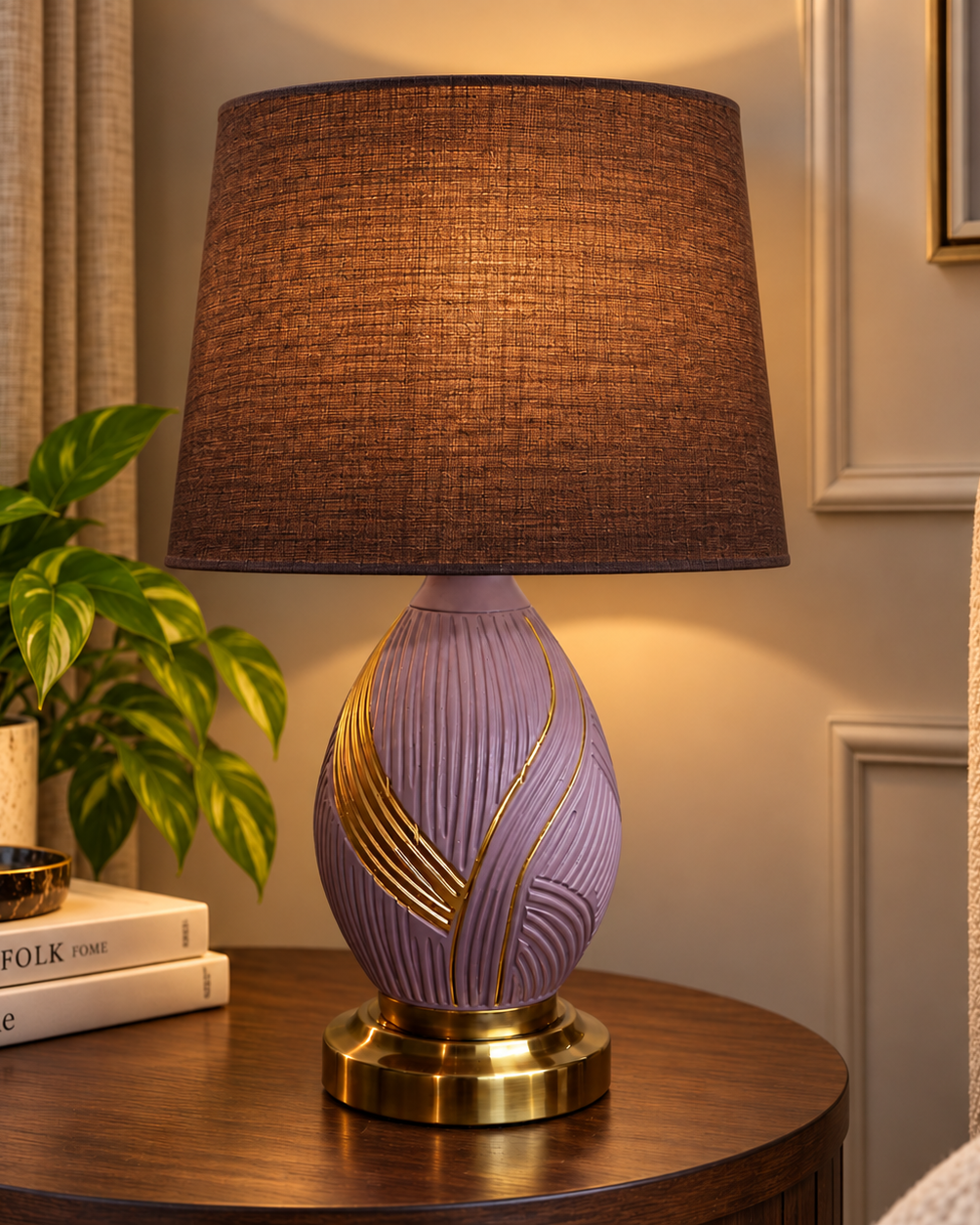 Lavender Table Lamp