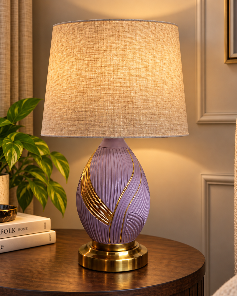 Lavender Table Lamp