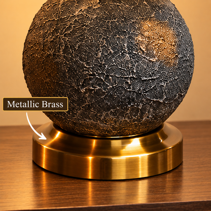 Graphite Arc Table Lamp