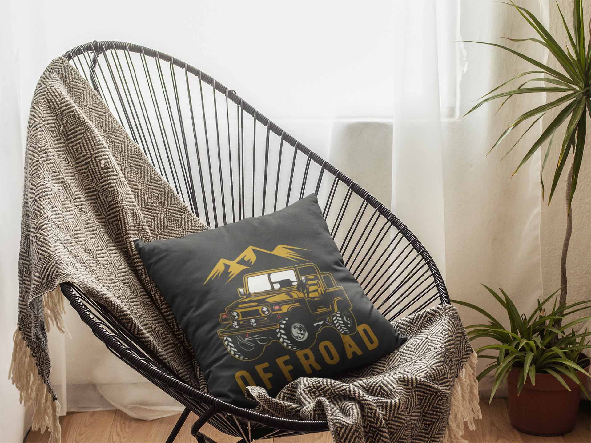Ford Bronco 1966 Cushion Cover Trendy Home