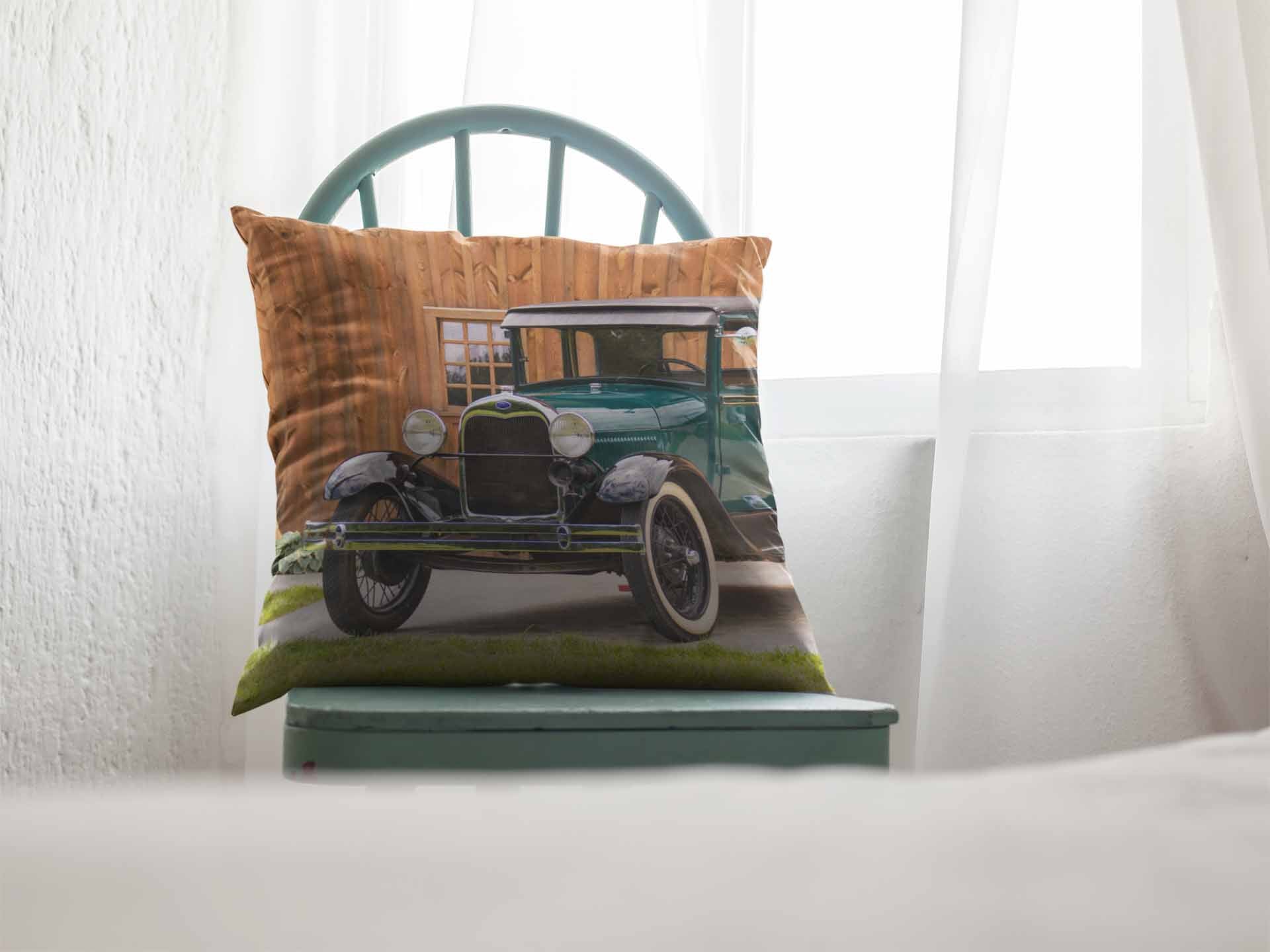 Ford Model T Cushion Cover Trendy Home