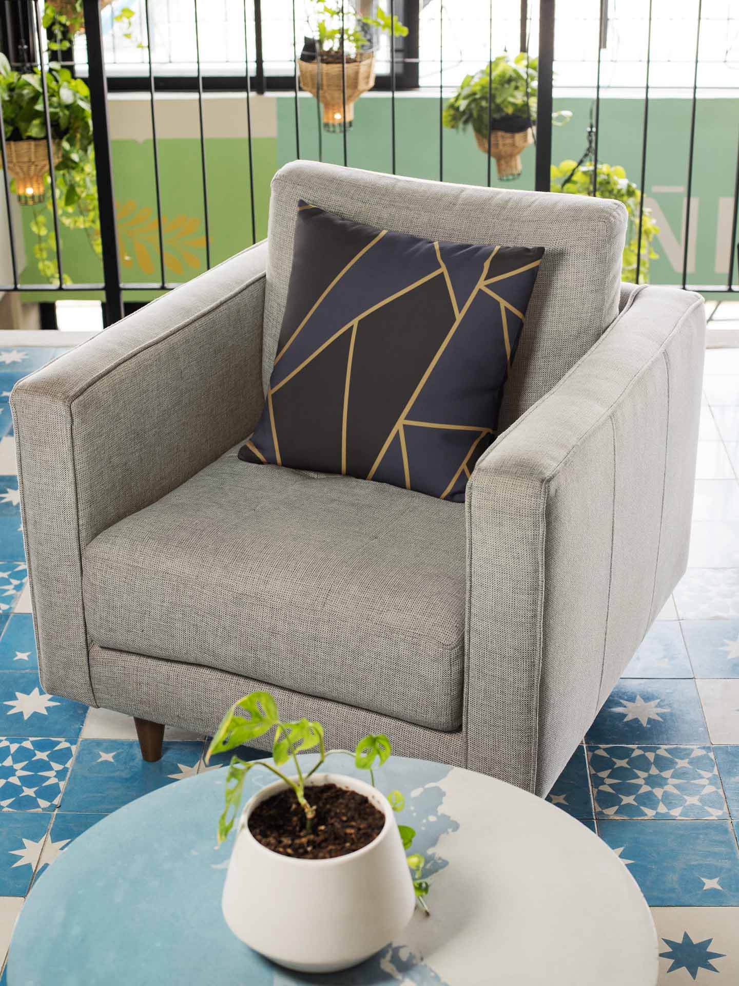 Printed - Franklin Cushion Cover Trendy Home