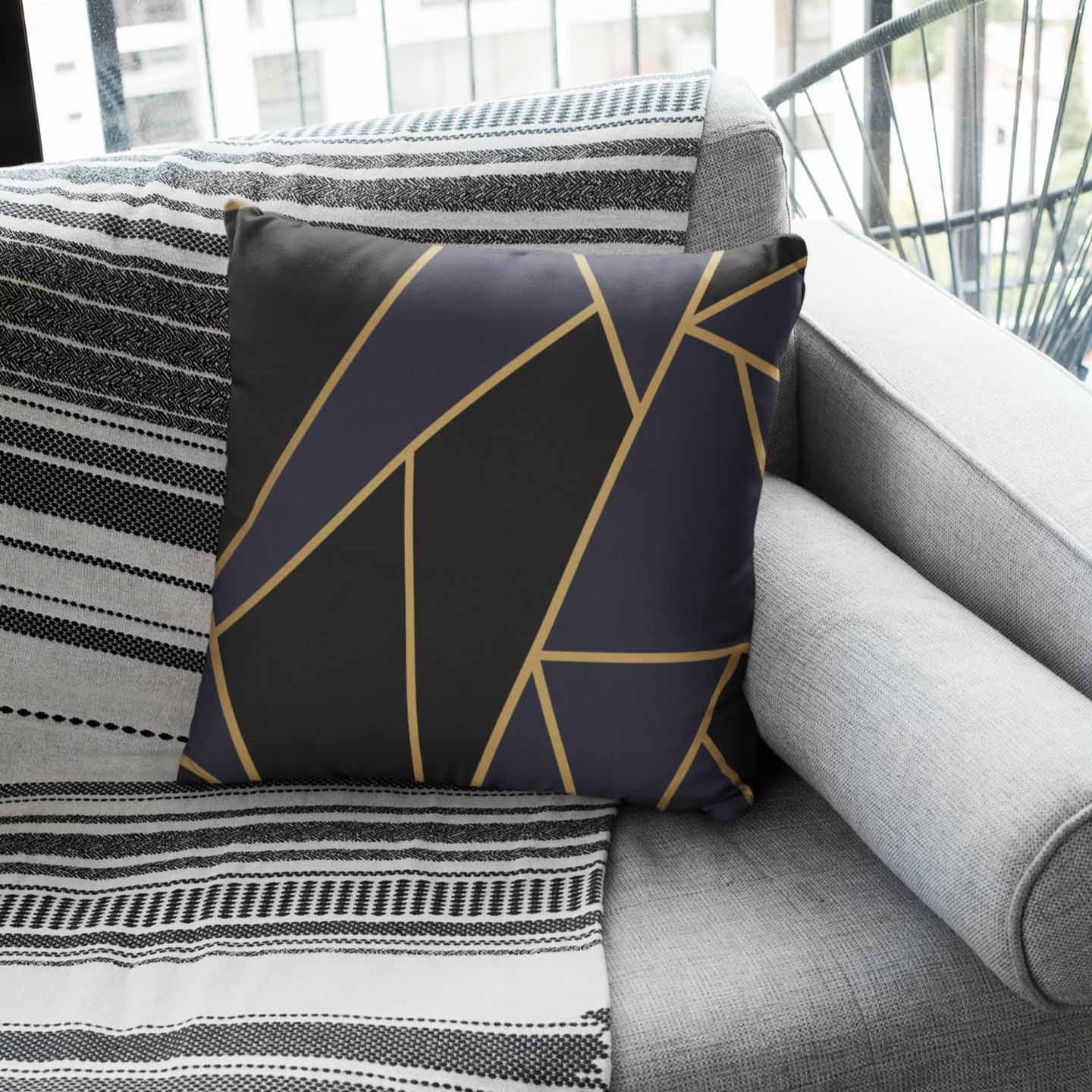 Printed - Franklin Cushion Cover Trendy Home
