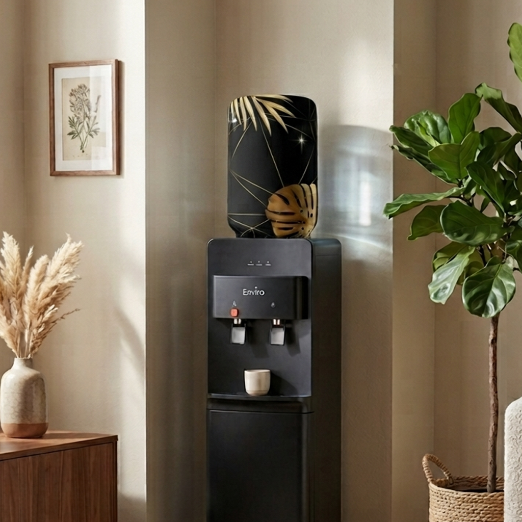 Printed - Night Leaves Bottle Dispenser Cover Trendy Home
