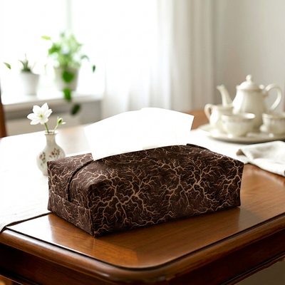 Shanghai - Khaki Tissue Box Trendy Home