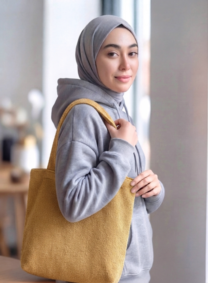 Piel de gato - Bolso de mano Peppercorn