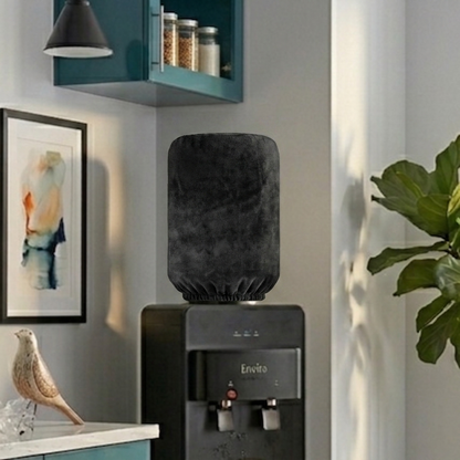 Malai Velvet - Black Bottle Dispenser Cover Trendy Home