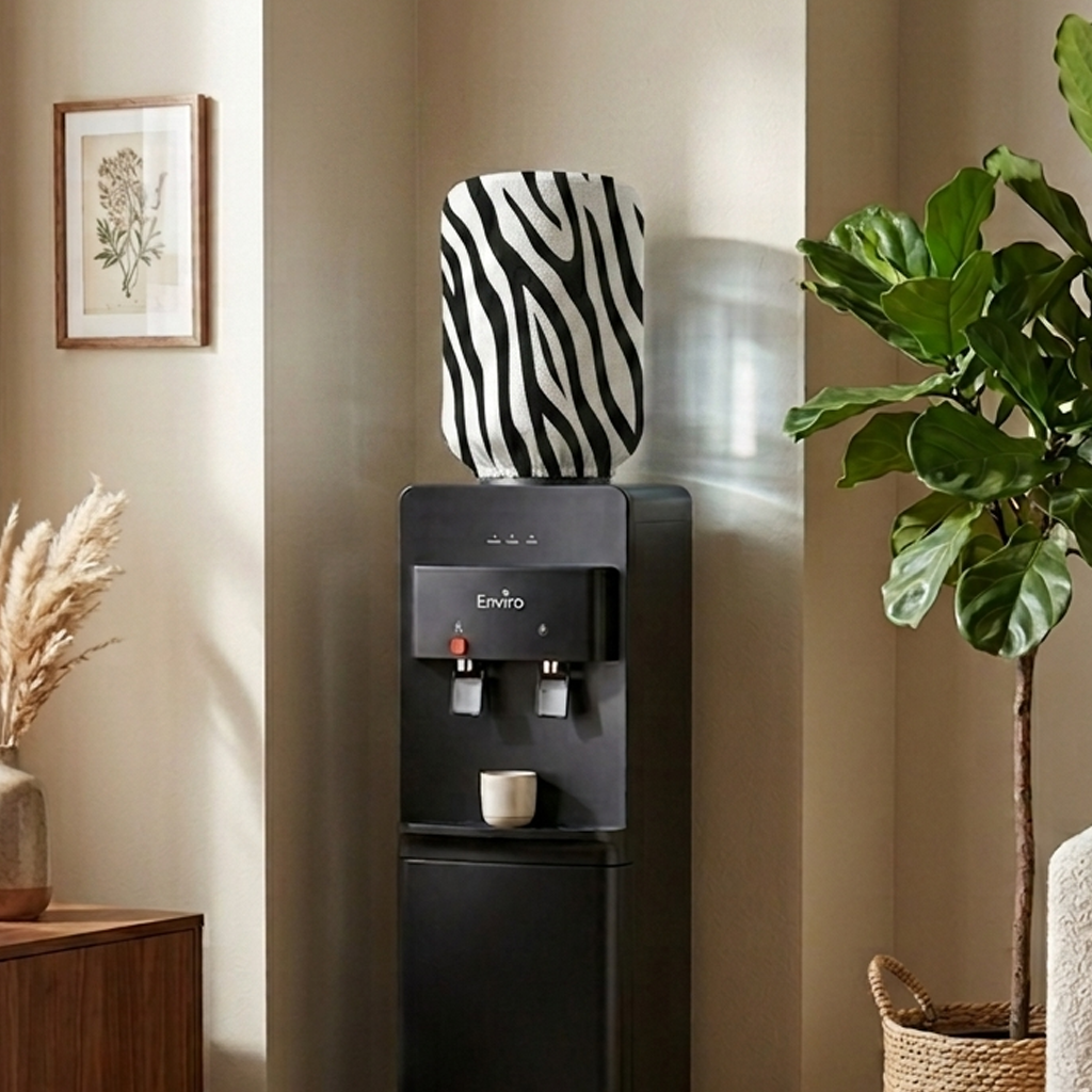 Printed - Zebra Bottle Dispenser Cover