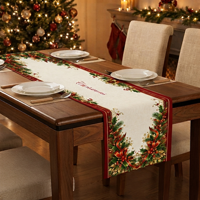 Printed - Joyful Noel Table Runner Trendy Home