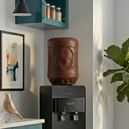 Leather - Burnt Cinnamon Bottle Dispenser Cover