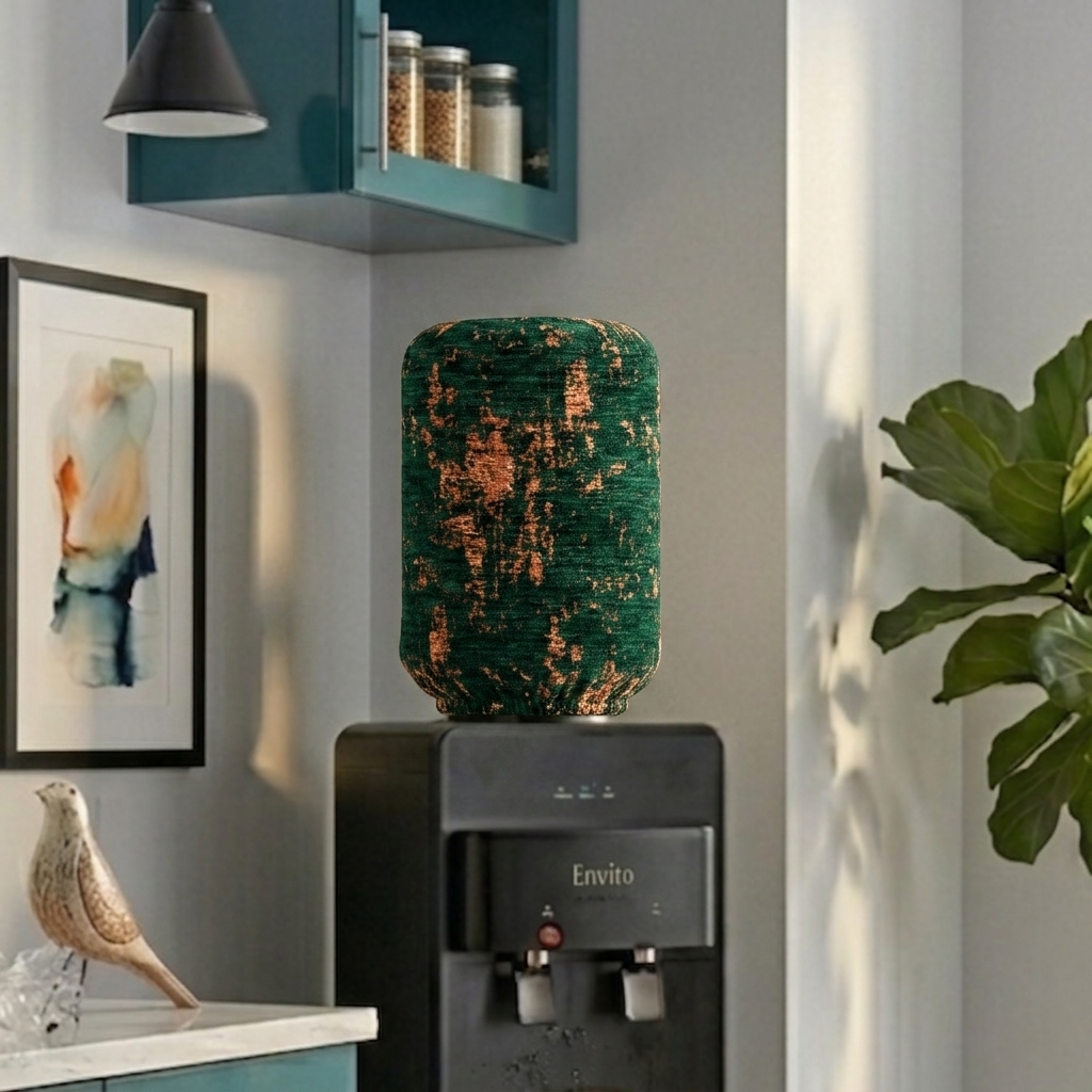 Shanghai Velvet - Emerald Bottle Dispenser Cover Trendy Home