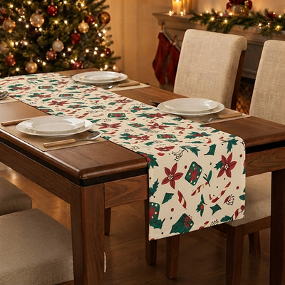 Printed - Gifted Joy Table Runner Trendy Home