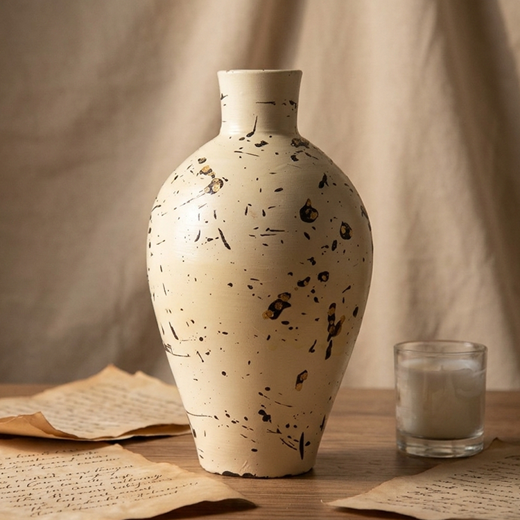 Estate Urn - Ivory Studio Vase Trendy Home