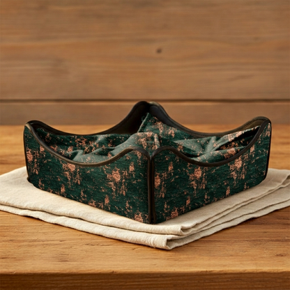 Shanghai Velvet - Emerald Breadbasket Trendy Home