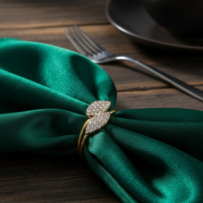 Crystal Petal Napkin Holder Trendy Home