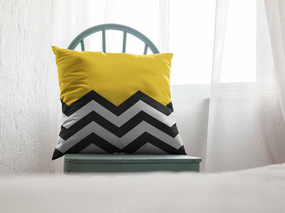 Printed - Lisbon Yellow Cushion Cover Trendy Home