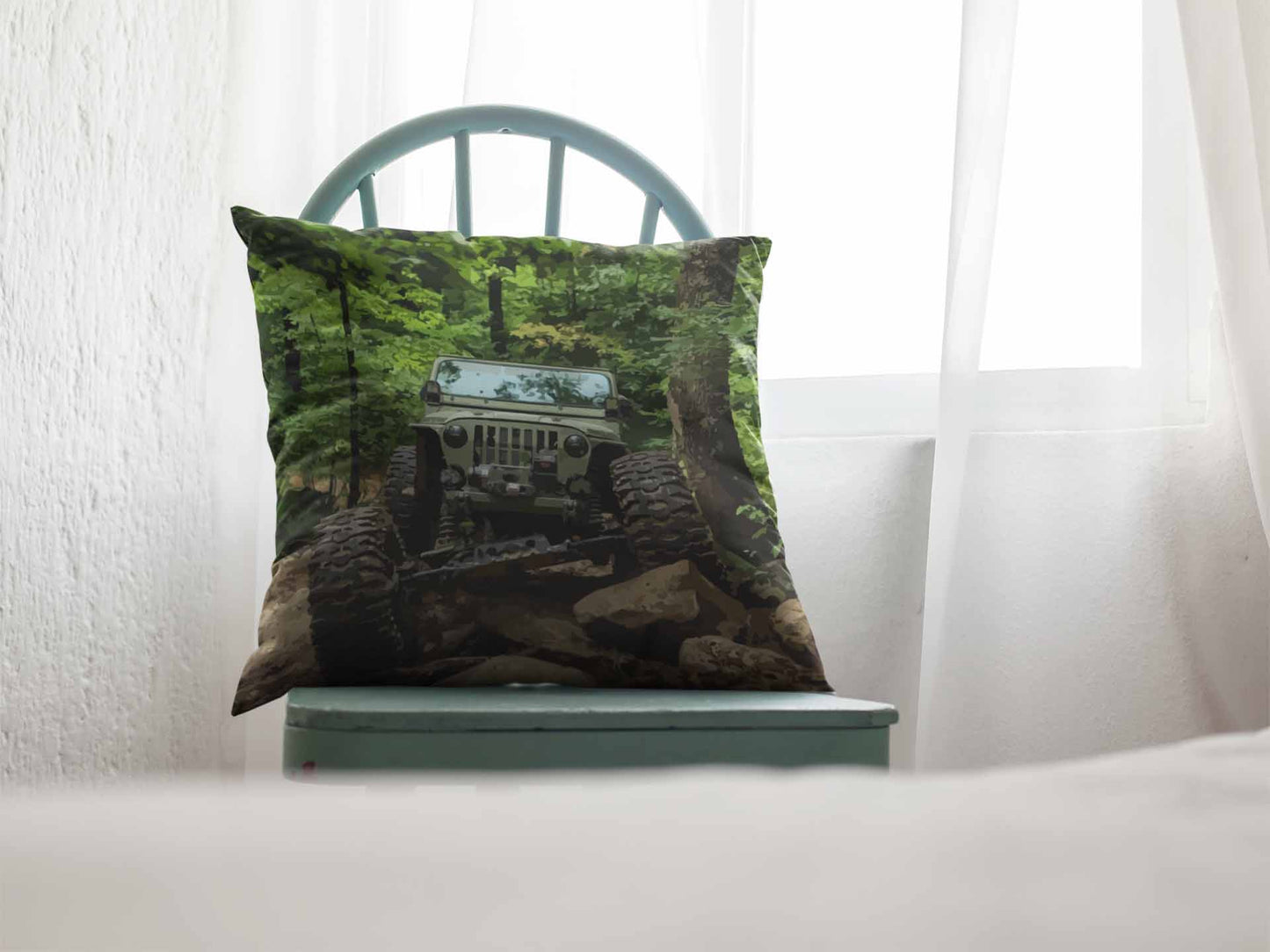 Monster Truck Cushion Cover Trendy Home