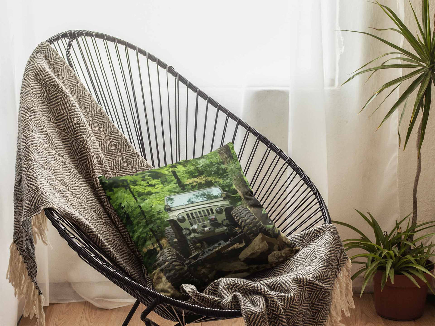Monster Truck Cushion Cover Trendy Home
