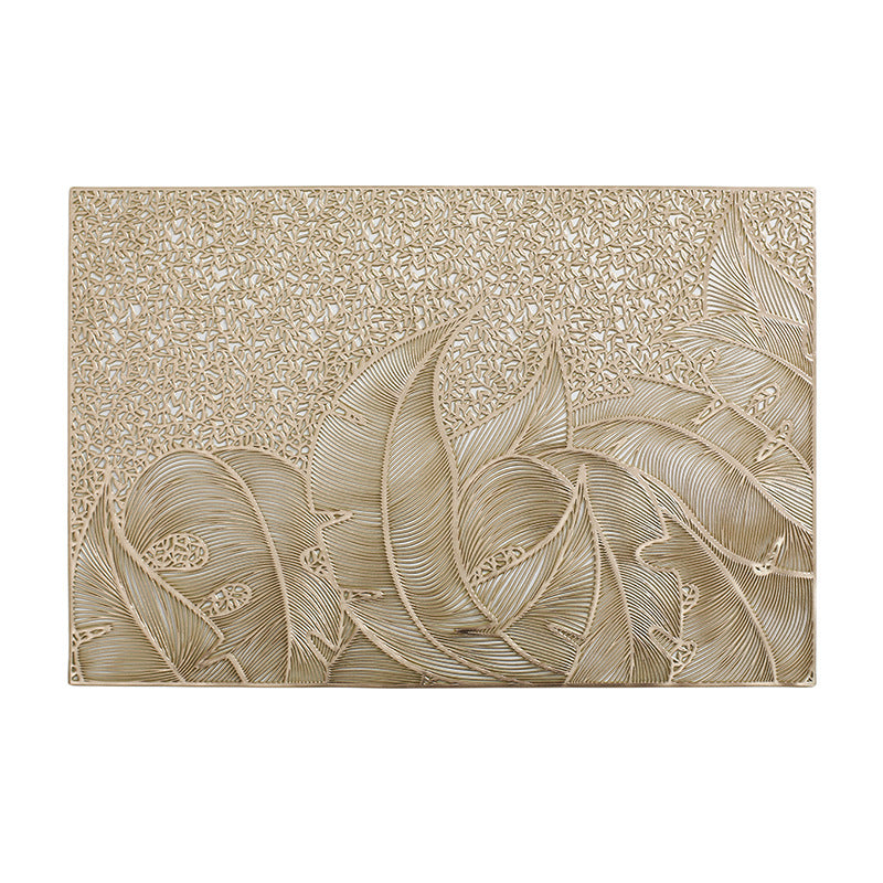 Pvc - Gold Scenery Table Mat Trendy Home