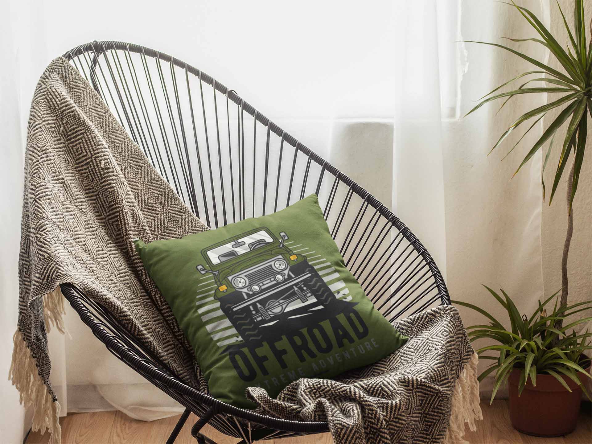 OFF Road Toyota FJ40 Cushion Cover Trendy Home