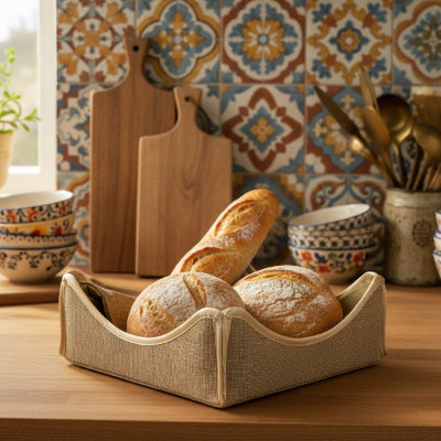 Fine Jute - Mud Breadbasket Trendy Home