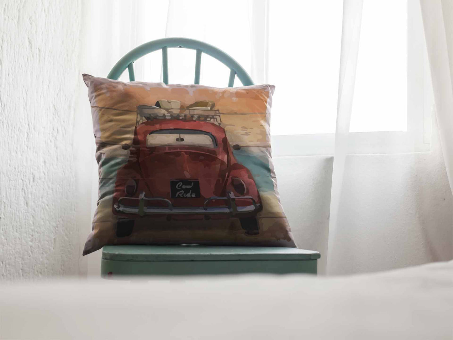 Retro Volkswagen Cushion Cover Trendy Home