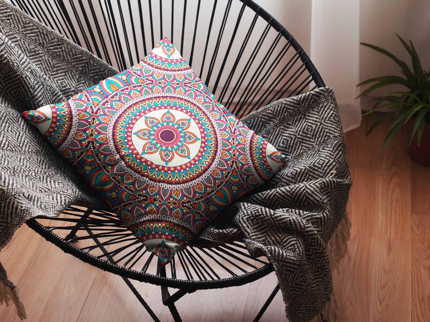 Printed - Koselig Cushion Cover Trendy Home