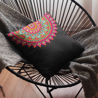 Printed - Elegans Crown Cushion Cover Trendy Home