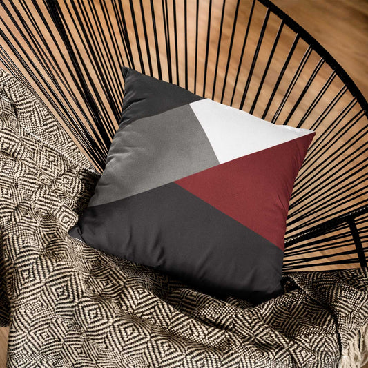 Printed - Victoria's Red Cushion Cover Trendy Home