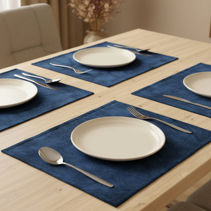 Malai Velvet - Midnight Table Mat Trendy Home