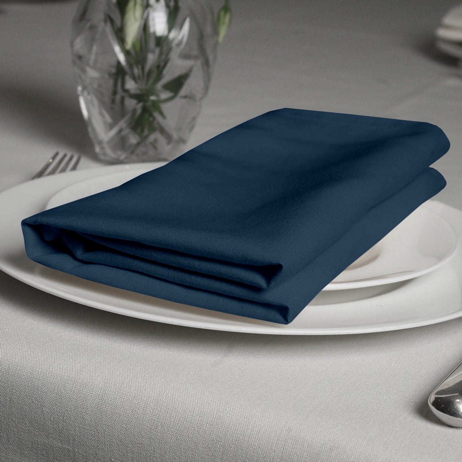 Deep Navy Table Napkin Trendy Home
