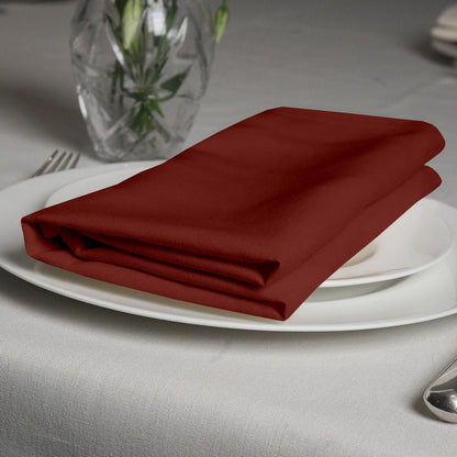 Oxblood Red Table Napkin Trendy Home