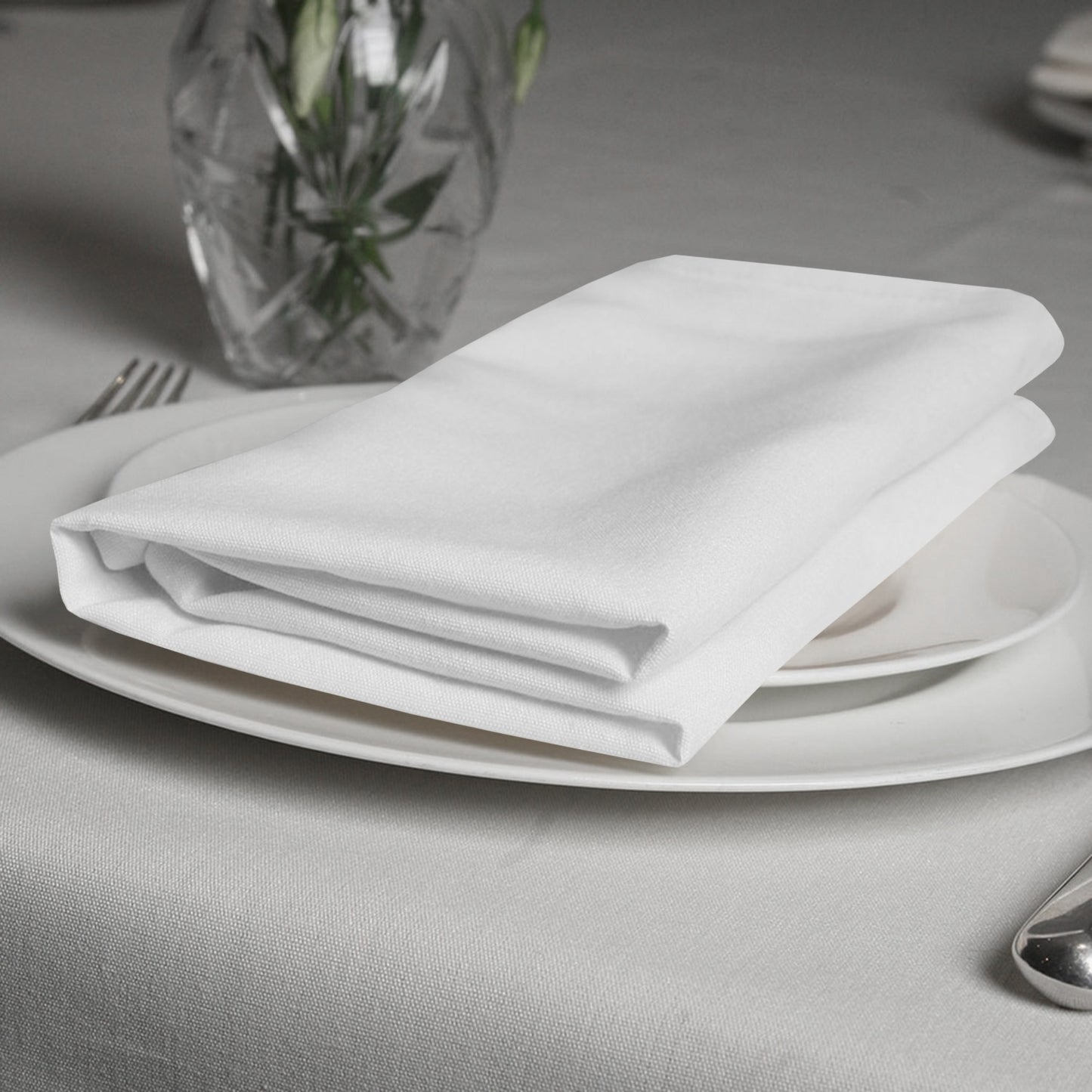 White Table Napkin Trendy Home