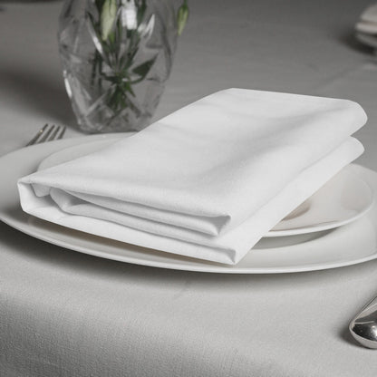 White Table Napkin Trendy Home