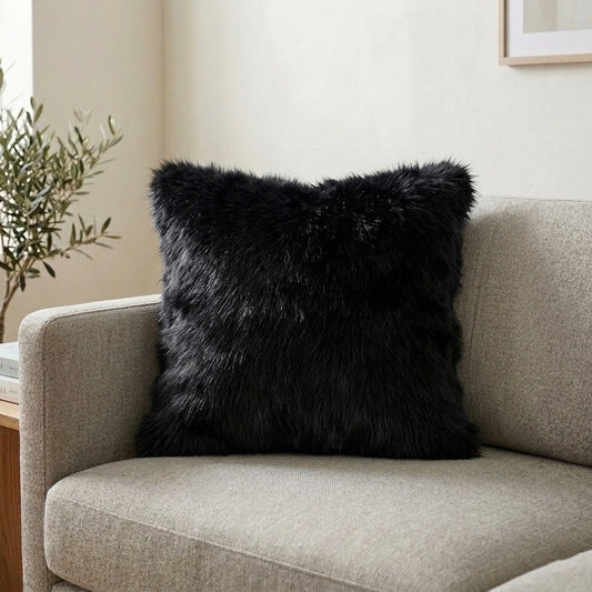 Cat Fur - Obsidian Cushion Cover Trendy Home