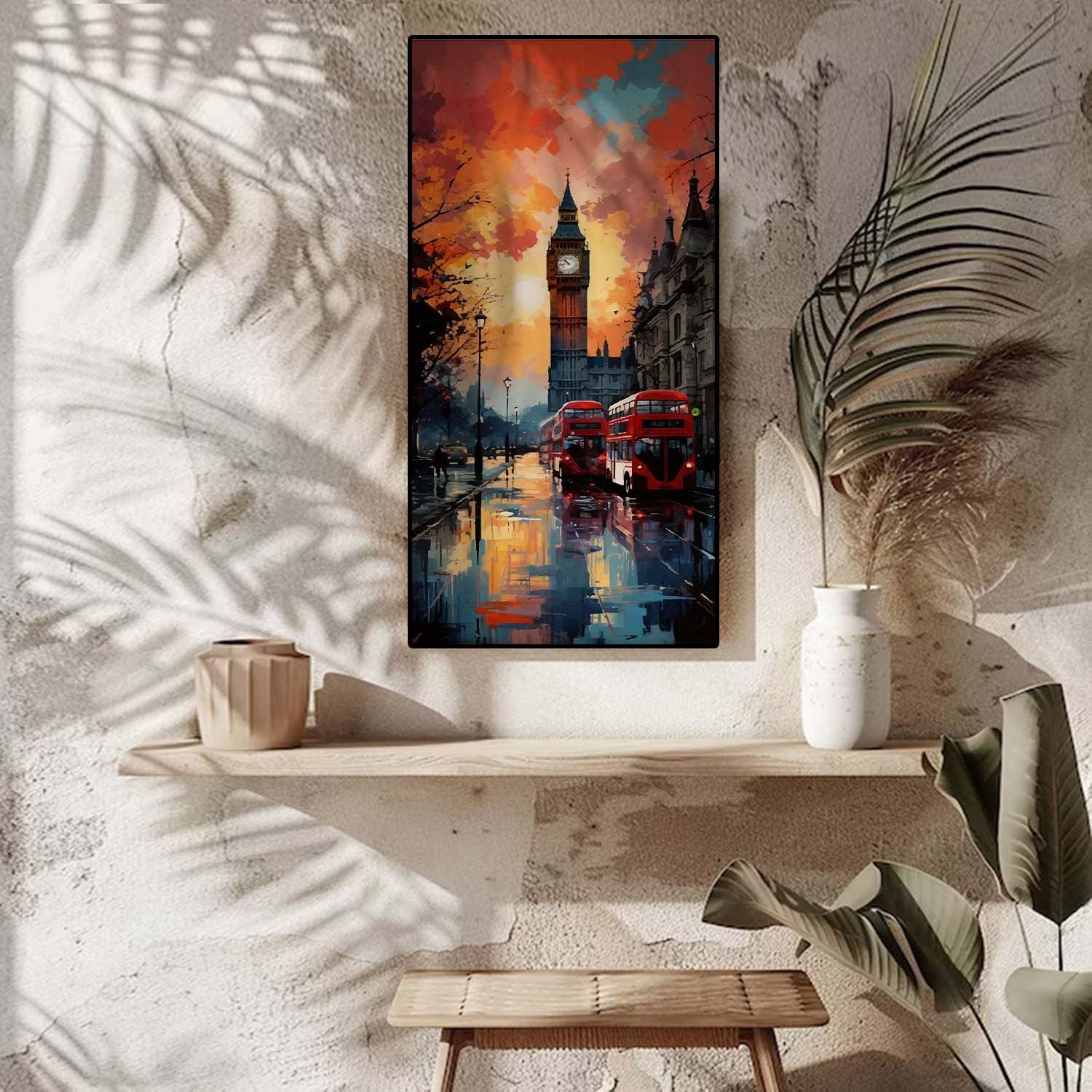 Big Ben Art Portrait trendy home