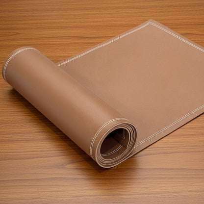 Premium Leather - Peach Table Runner Trendy Home