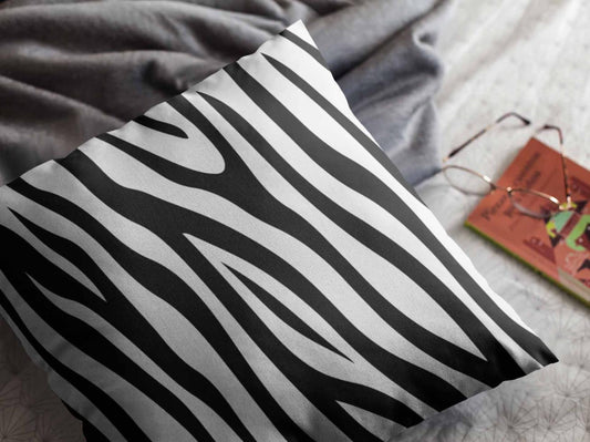 Printed - Zebra Cushion Cover Trendy Home